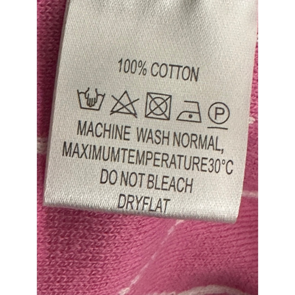 OXKNITSTORE Polo Short Sleeve Mens Knit Top Pink White, Size XL Golf Preppy - Picture 12 of 14